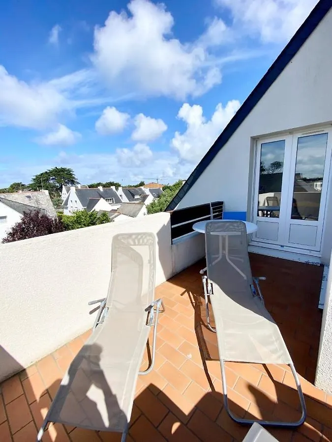 Appartamento Charmant T3 Duplex 2 Bord De Mer Terrasse Quiberon Francia