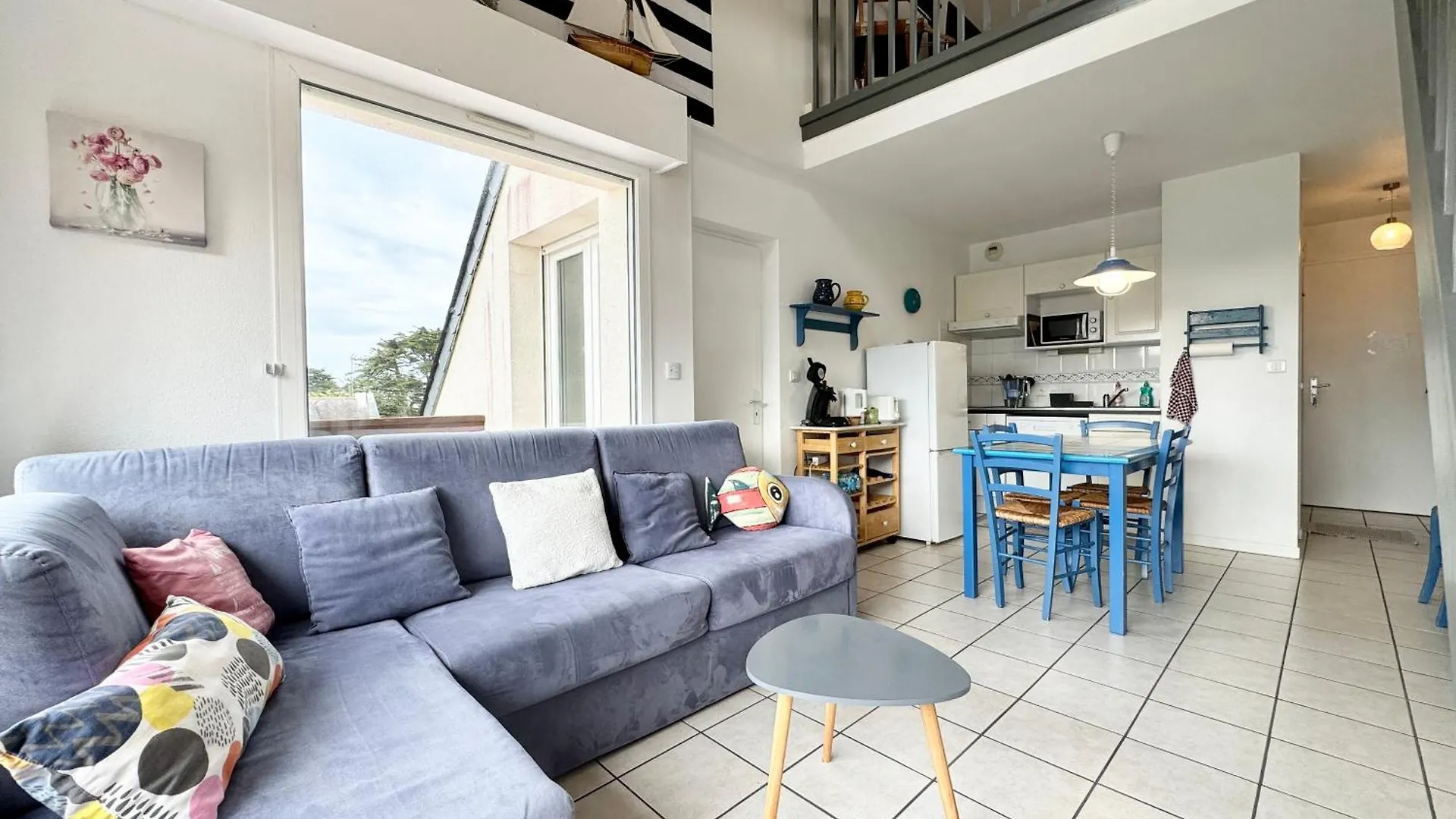 Appartement Charmant T3 duplex 2 Bord de mer Terrasse à Quiberon